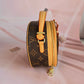 LV inspired purse with strap