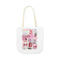 Bookish Collage Tote Bag