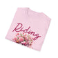 Riding Is My Therapy T-Shirt - Softstyle Unisex Tee for Motorcycle Lovers