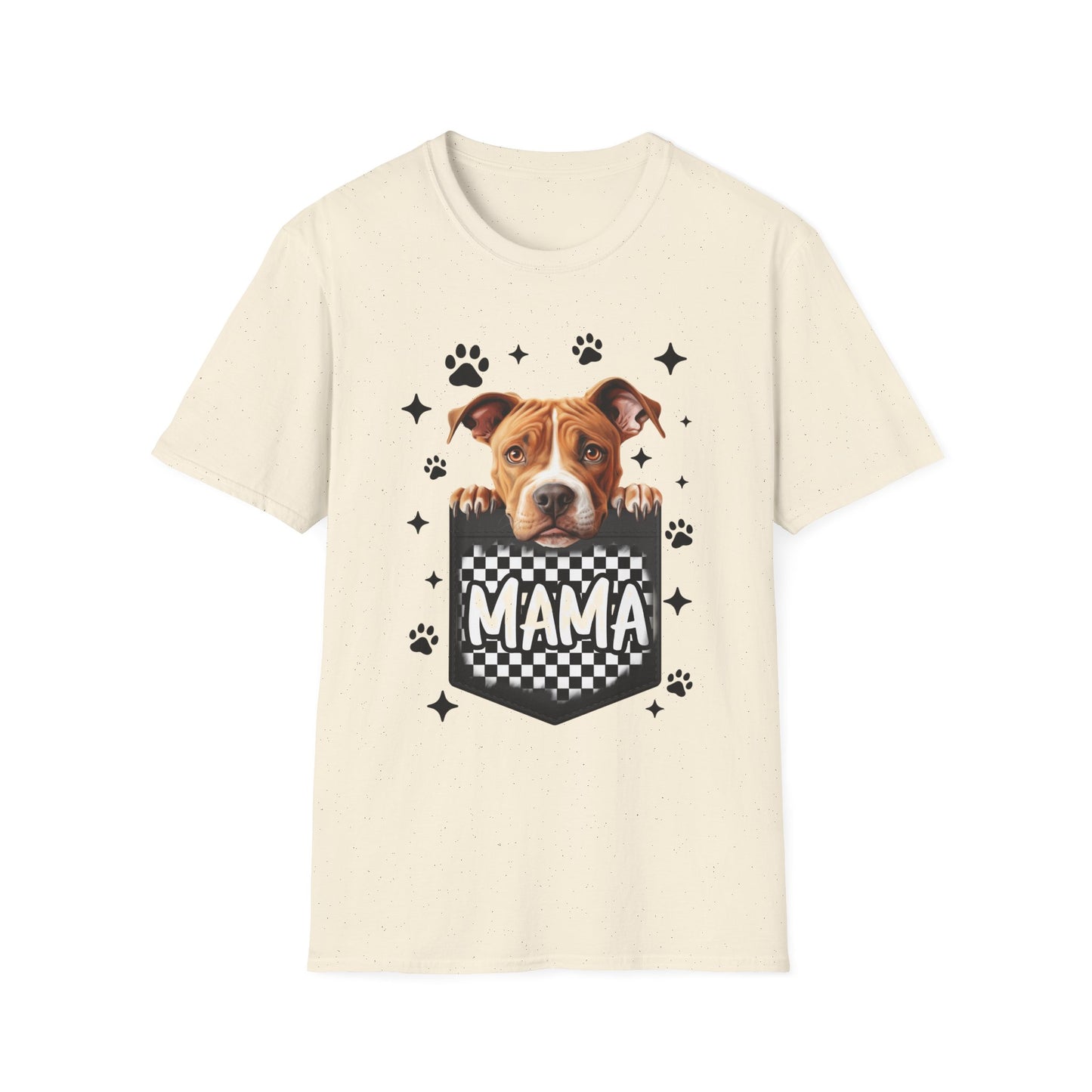 Pitbull Mama Pocket Tee