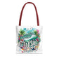 Cruisin' 2025 Tropical Tote Bag - Perfect for Cruise Lovers!
