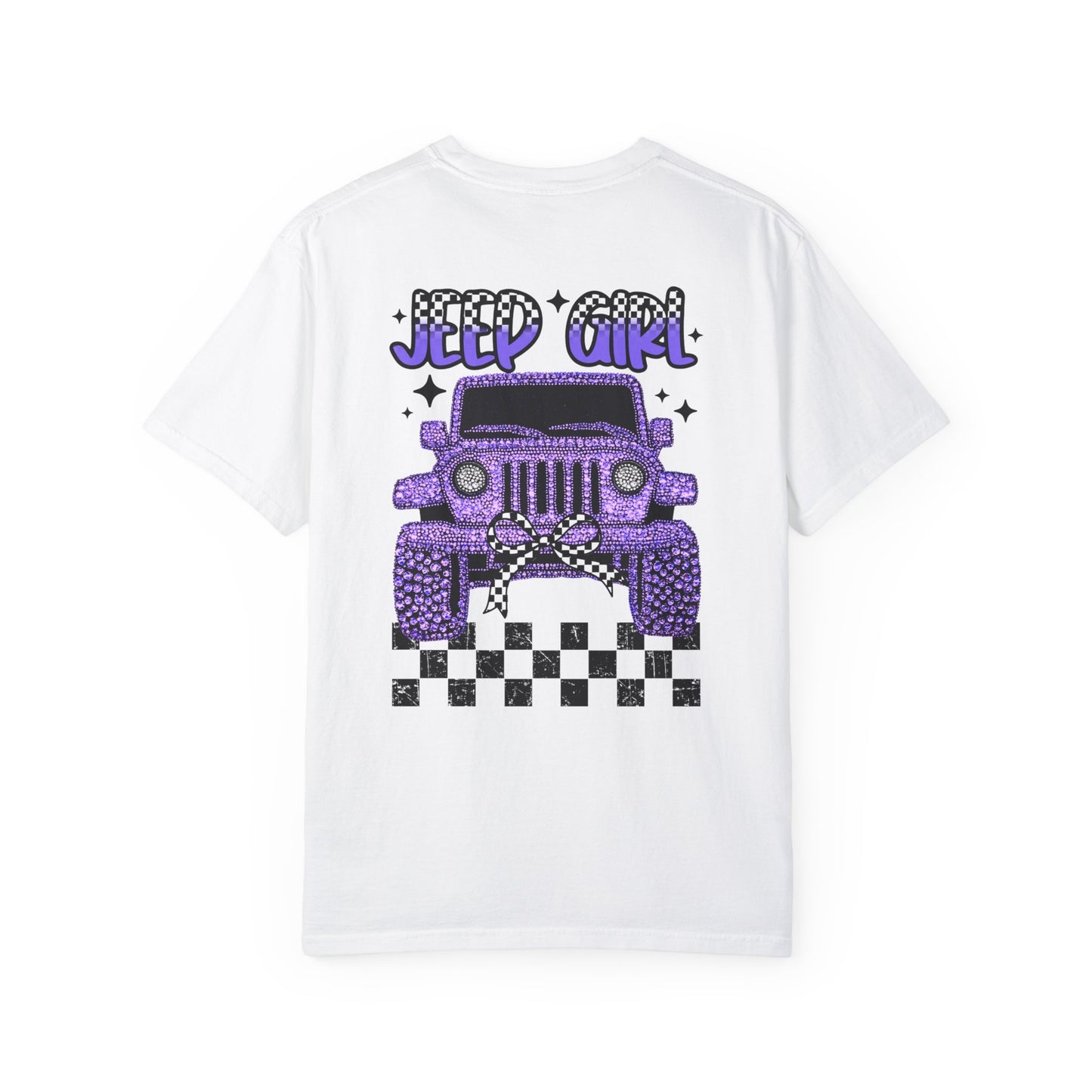 Jeep Girl Unisex Garment-Dyed T-Shirt - Fun and Stylish Off-Road Enthusiast Tee