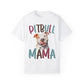 Pitbull Mama Unisex Garment-Dyed T-shirt - Dog Lover Tee