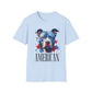 Patriotic Pitbull T-Shirt for Dog lovers