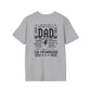 Rockin' Dad Tour Unisex Softstyle T-Shirt, Father's Day Gift, Gift for Dads, Men's Graphic Tee, Family Bonding Shirt, Music Lover Shirt
