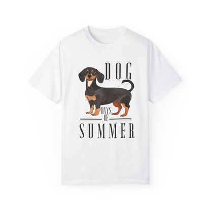 Dachshund Dog Days of Summer Color Comfort T-shirt for Pet Lovers