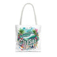 Cruisin' 2025 Tropical Tote Bag - Perfect for Cruise Lovers!