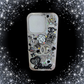 Junk Phone Case I phone 16 Pro Classic Black and White