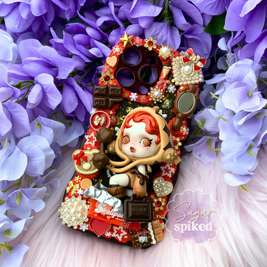 Choco-Charm Skull Panda iPhone 14 Pro Max Phone Case