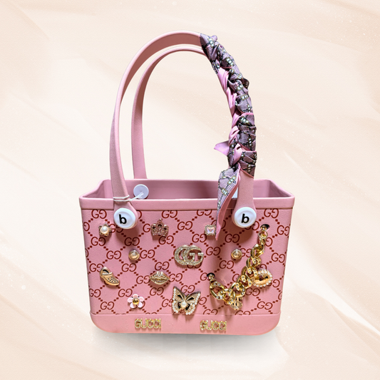 Gucci-Inspired Pink Bog Bag