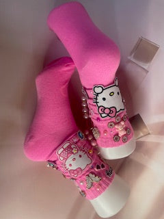 Hello Kitty Inspired "Junk Socks"