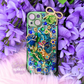 Emerald Masquerade Peacock iPhone 14 Case