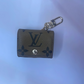 LV Inspired Airpod case in light brown