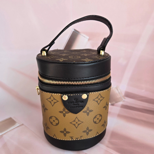 LV Inspired "Bucket" Style bag= Yellow two tone