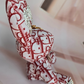 Dior inspired Red Bunny Keychain