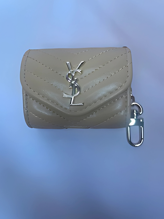 YSL Inspired AirPod Case in Camel